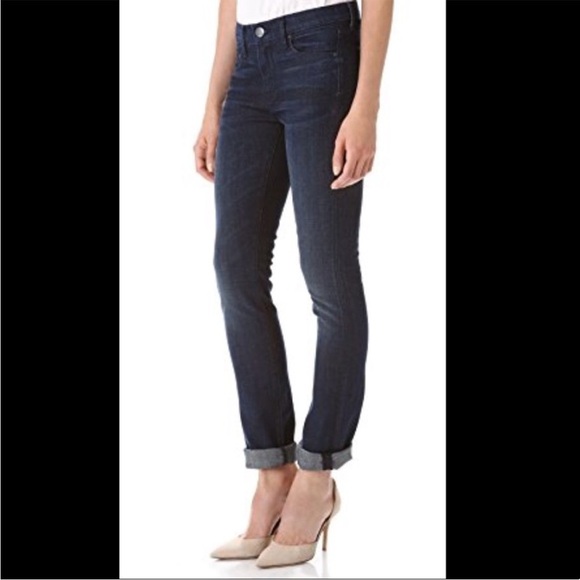 Vince Cameron cigarette Vintage Crease Dark Wash skinny jeans size 26 - Picture 1 of 7